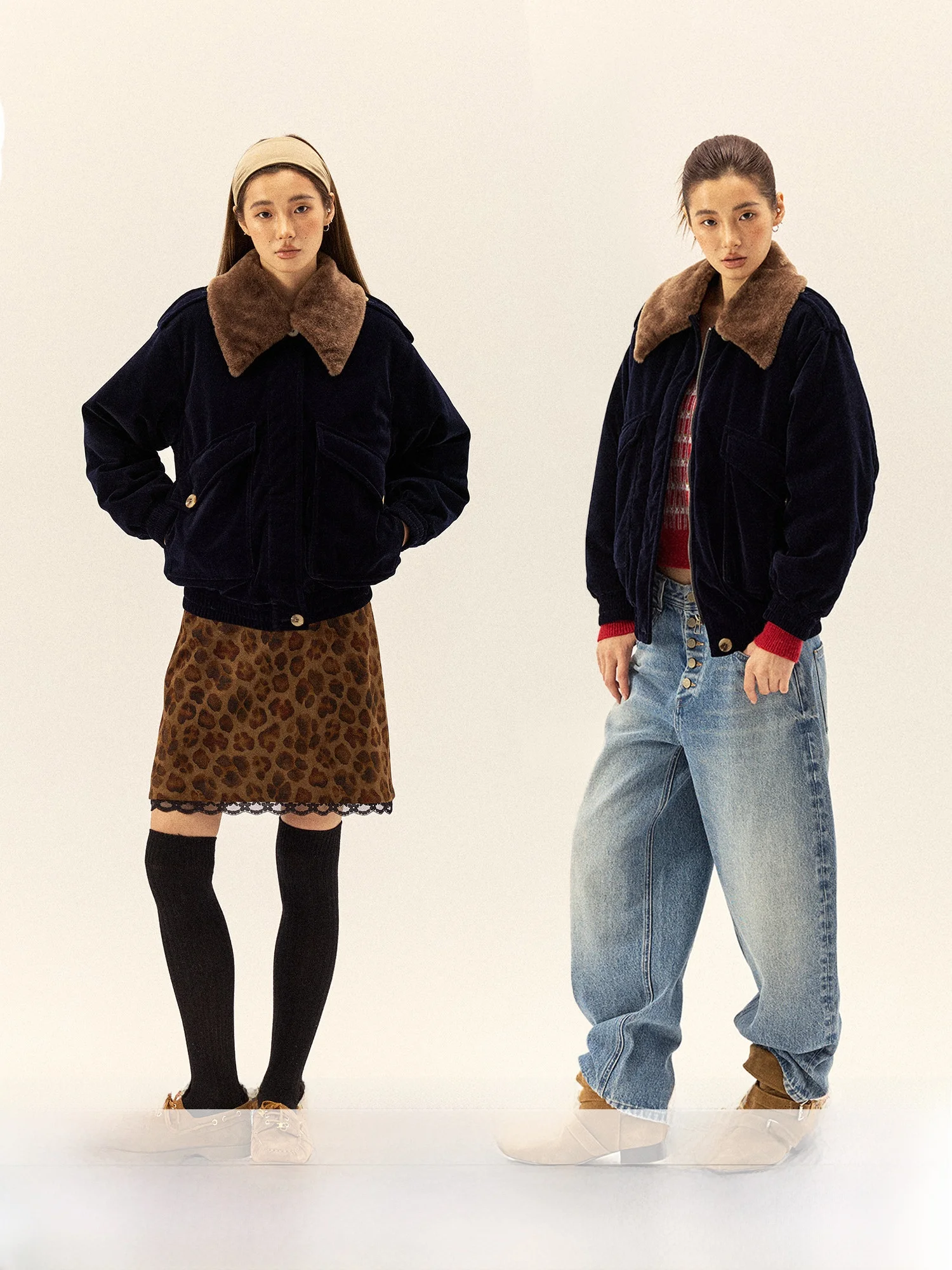 Женская верхняя одежда Gowirel: Теплая куртка из вельвета и хлопка с отстегивающимся меховым воротником, винтажный силуэт, осень-зима
Женская верхняя одежда Gowirel: Теплая куртка из вельвета и хлопка с отстегивающимся меховым воротником, винтажный силуэт, осень-зима