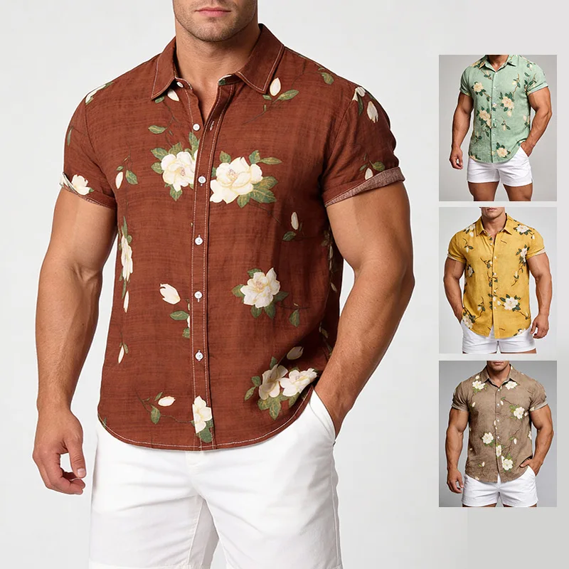 Summer 2026 Large Size Men's Short Sleeve Printed Shirt Casual Style Cotton Fabric Warmth Function Unisex Other Wear
Summer 2026 Large Size Men's Short Sleeve Printed Shirt Casual Style Cotton Fabric Warmth Function Unisex Other Wear