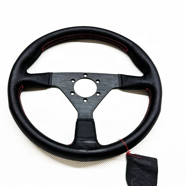 Tiypeor Black Super Fiber Leather Steering Wheel Is Durable and Comfortable Modified Steering Wheel
Tiypeor Black Super Fiber Leather Steering Wheel Is Durable and Comfortable Modified Steering Wheel