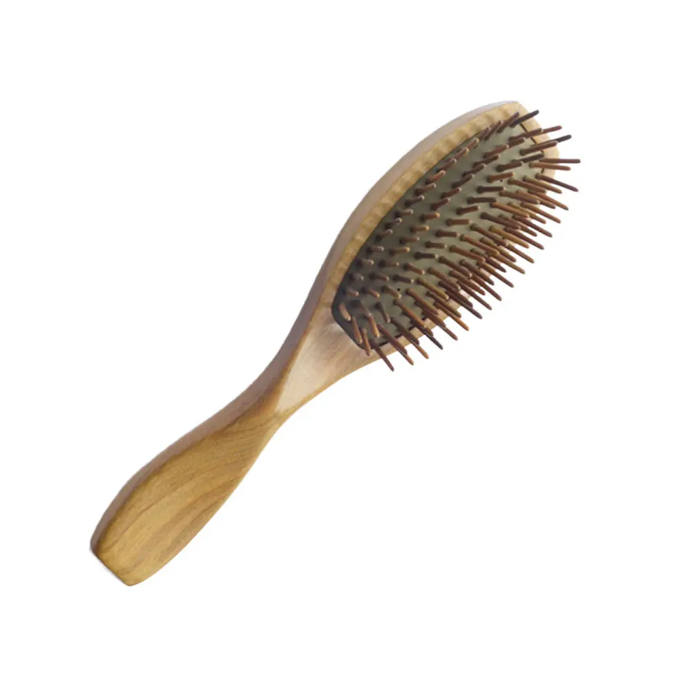 Wooden Cushion Comb Airbag Massage Scalp Hair Brush Detangle Ergonomic Handle Relieve Fatigue for Straight Curly Hair
Wooden Cushion Comb Airbag Massage Scalp Hair Brush Detangle Ergonomic Handle Relieve Fatigue for Straight Curly Hair