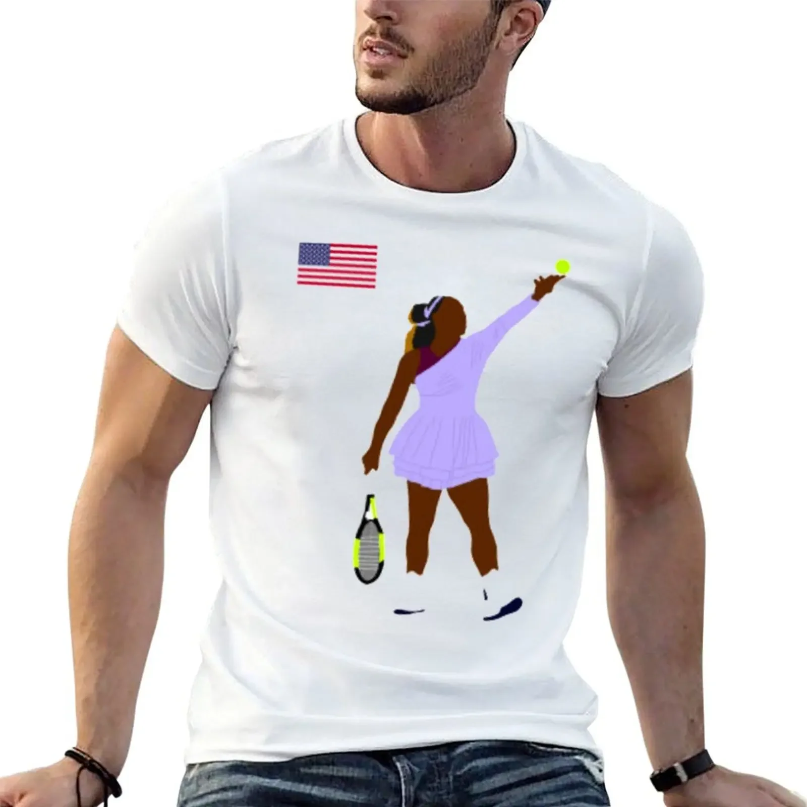 Serena Williams T-Shirt cotton man t-shirts anime fashion shirts boys whites mens graphic t-shirts pack
Serena Williams T-Shirt cotton man t-shirts anime fashion shirts boys whites mens graphic t-shirts pack
