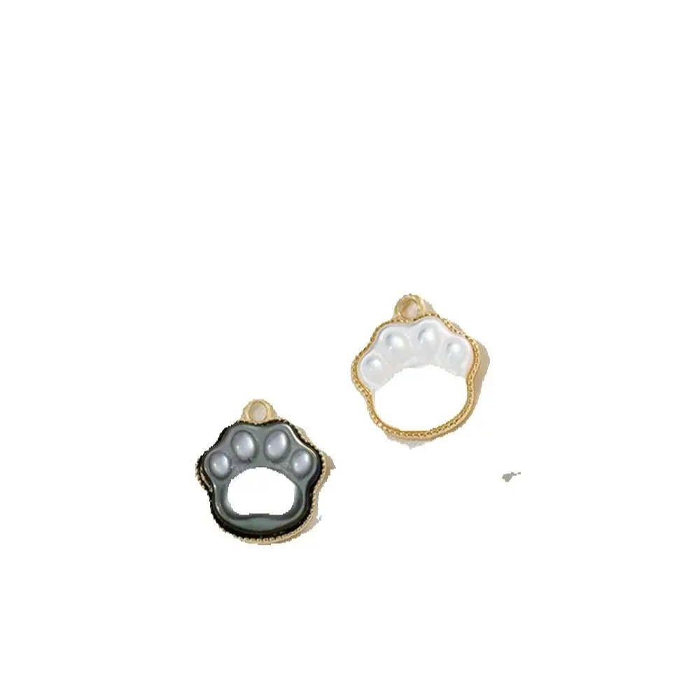 Natural Black and White Seashells Inlaid in 14K Gold, Cute Cat Paw and Cat Palm Pendant DIY Handmade Bracelet Jewelry Pendant
Natural Black and White Seashells Inlaid in 14K Gold, Cute Cat Paw and Cat Palm Pendant DIY Handmade Bracelet Jewelry Pendant