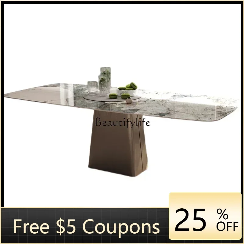 CZ Dining Table Simple Modern Light Luxury Rectangular Glossy Dining Table
CZ Dining Table Simple Modern Light Luxury Rectangular Glossy Dining Table