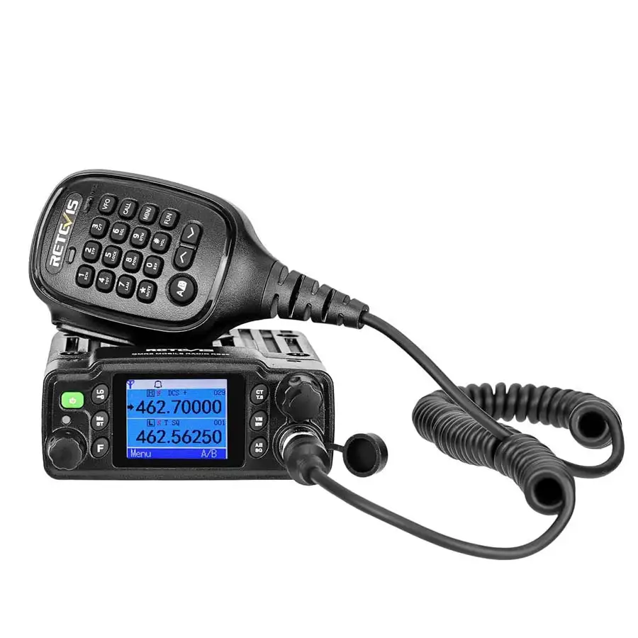 IP67 Waterproof Emergency Alarming Water-resistant GMRS Mobile Car Radio Vehicle Mounted Station Retevis RB86
IP67 Waterproof Emergency Alarming Water-resistant GMRS Mobile Car Radio Vehicle Mounted Station Retevis RB86