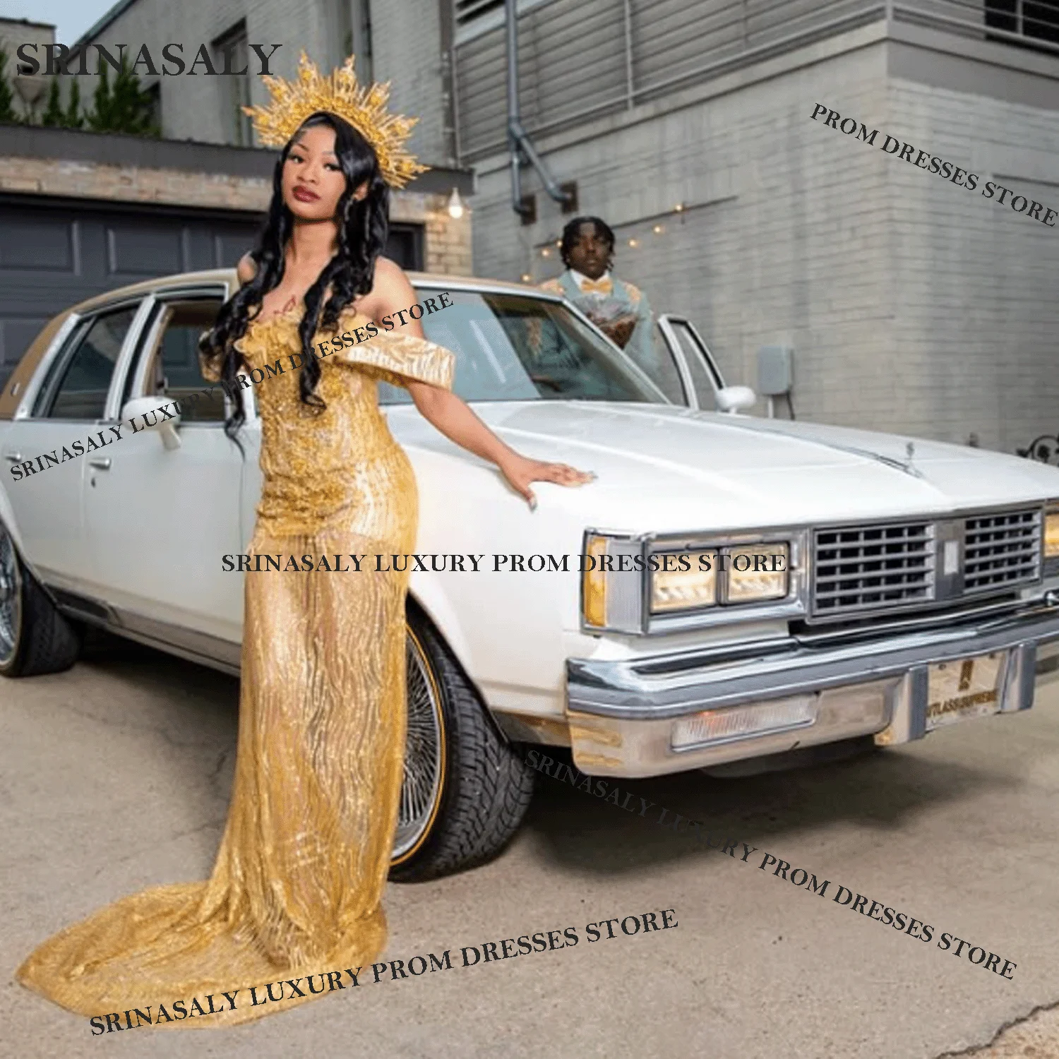 African Luxury Rhinestone Crystal Mermaid Prom Dresses Customized Black Girls Birthday Party Gown Elegant Evening Robe De Soiree
African Luxury Rhinestone Crystal Mermaid Prom Dresses Customized Black Girls Birthday Party Gown Elegant Evening Robe De Soiree