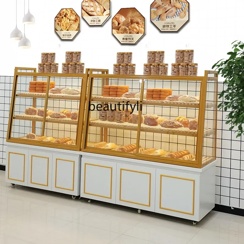 zqBread Display Cabinet Pastry Shop Baking Side Island Cabinet Now Baking Commercial Glass Food Nakajima Container
zqBread Display Cabinet Pastry Shop Baking Side Island Cabinet Now Baking Commercial Glass Food Nakajima Container