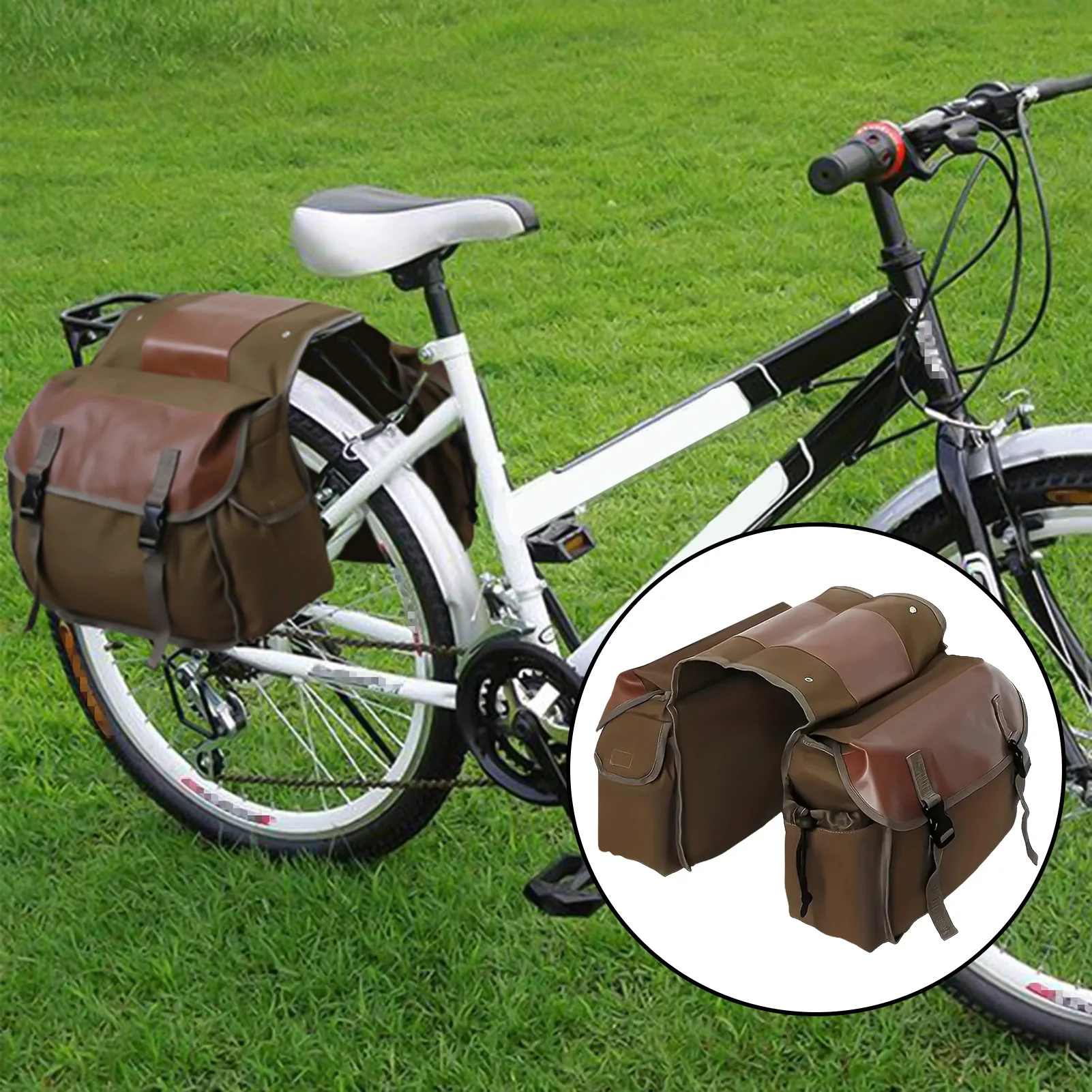 Bike Panniers Rear Rack Bag Multi-pocket Large Capacity Bicycle Trunk Bag Universal Bike Accessories
Bike Panniers Rear Rack Bag Multi-pocket Large Capacity Bicycle Trunk Bag Universal Bike Accessories