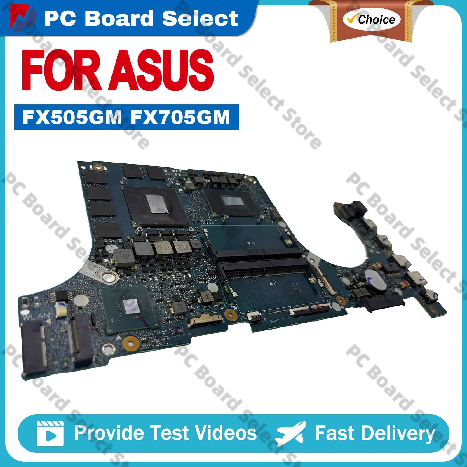FX505 FX505DU Laptop Motherboard For ASUS TUF Gaming FX86FD FX86FE FX505GU FX505GV FX505GM Notebook Mainboard With R3 R5 R7 CPU
FX505 FX505DU Laptop Motherboard For ASUS TUF Gaming FX86FD FX86FE FX505GU FX505GV FX505GM Notebook Mainboard With R3 R5 R7 CPU