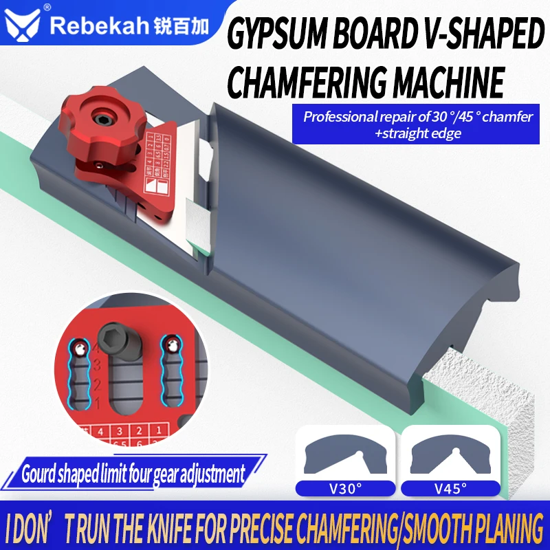 Резак для гипсокартона Rebekah с лезвием, ручной рубанок для гипсокартона, инструмент для снятия фаски с края гипсокартона под углом 45 градусов ° Наборы ручных инструментов для деревообработки (триммеры)
Резак для гипсокартона Rebekah с лезвием, ручной рубанок для гипсокартона, инструмент для снятия фаски с края гипсокартона под углом 45 градусов ° Наборы ручных инструментов для деревообработки (триммеры)
