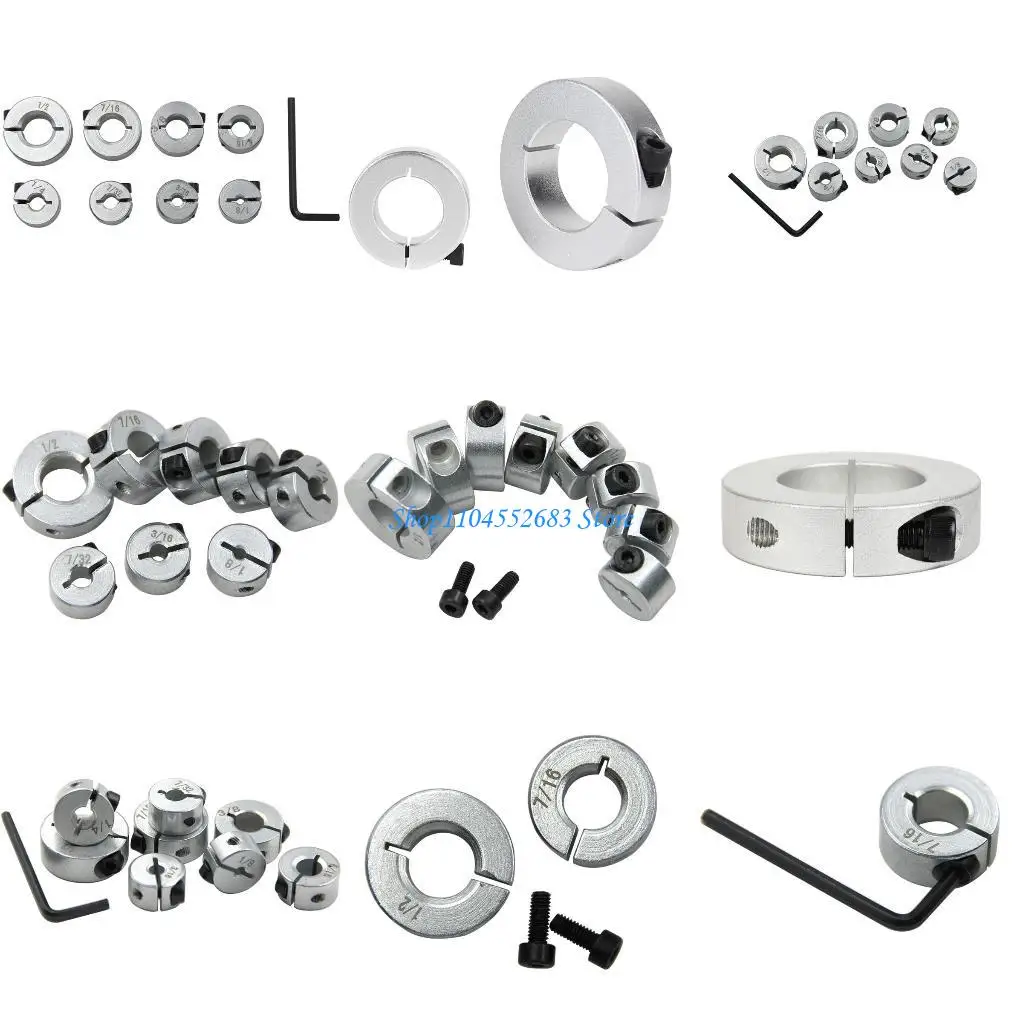 Y6GD Shaft Collars Fixed Ring Open Limit Shaft Stop Collar Locator Oxidation Ring 8x
Y6GD Shaft Collars Fixed Ring Open Limit Shaft Stop Collar Locator Oxidation Ring 8x