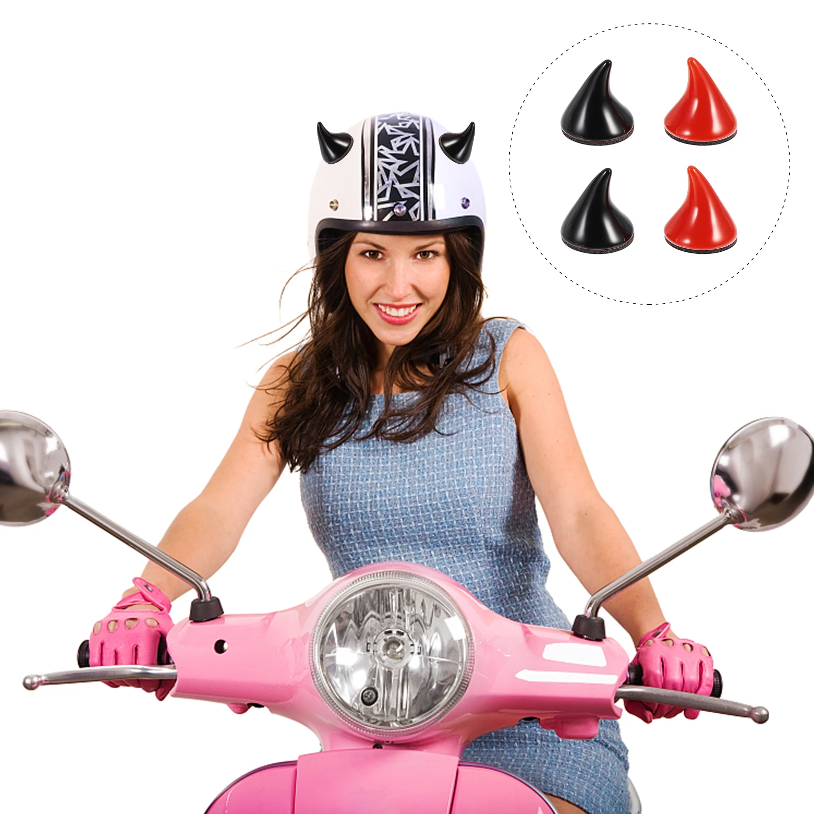 8pcs Evil Horn Accessories Lightweight Durable Decorations for Motorcycle Car Helmets Creative Safe Design
8pcs Evil Horn Accessories Lightweight Durable Decorations for Motorcycle Car Helmets Creative Safe Design