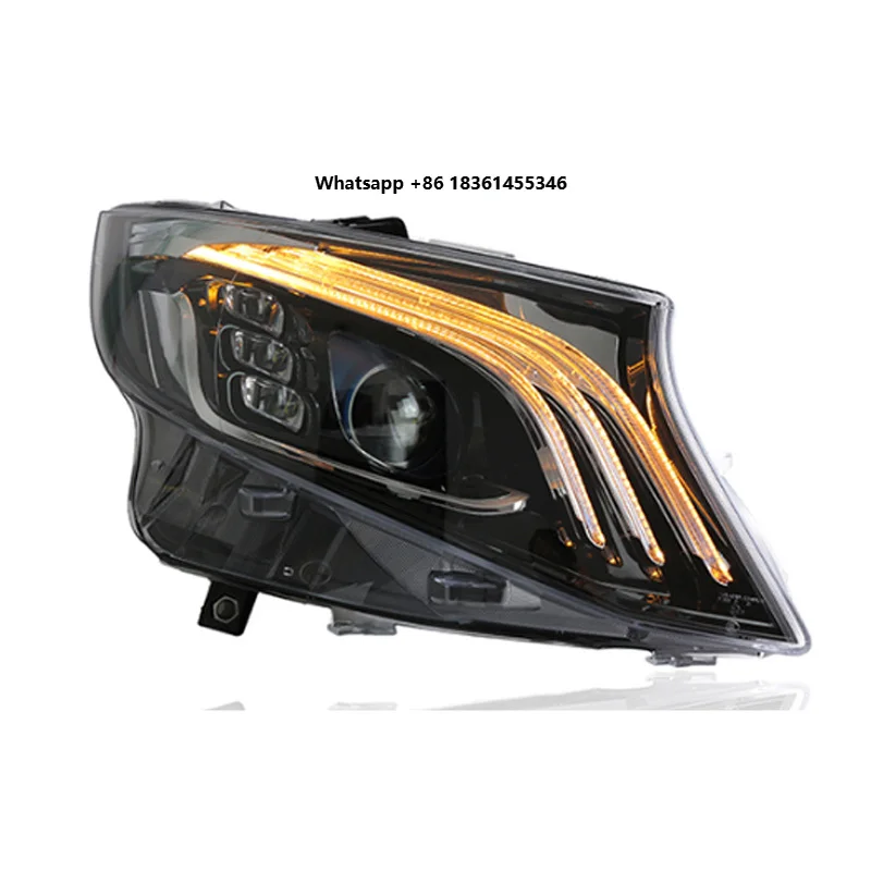 For Vito W447 2016-2021 Headlight Assembly Car Front Head Lamp Headlight Bestseller Full LED Upgrade Led Head Lights
For Vito W447 2016-2021 Headlight Assembly Car Front Head Lamp Headlight Bestseller Full LED Upgrade Led Head Lights