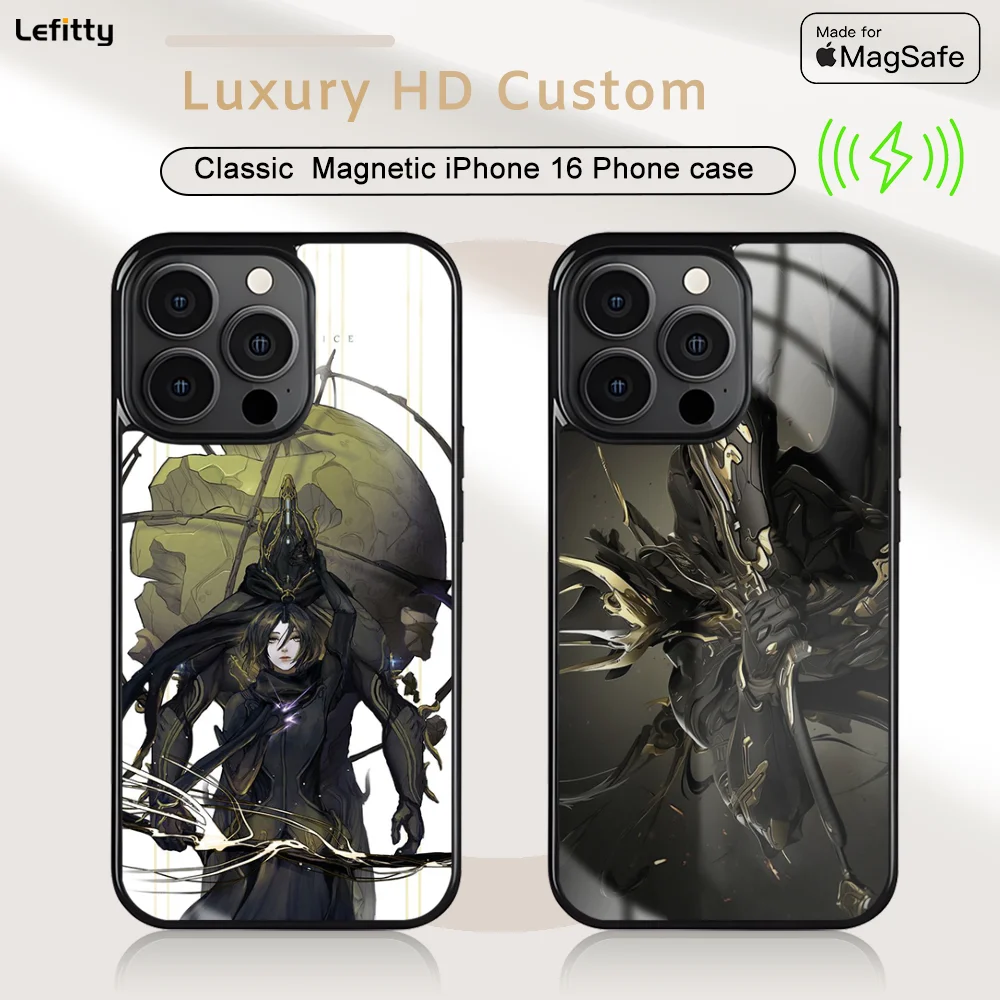 W-WARFRAME Game Phone Case For iPhone 16 15 14 13 12 11 Pro Max Plus Mini Magnetic Magsafe Wireless Charging Cover
W-WARFRAME Game Phone Case For iPhone 16 15 14 13 12 11 Pro Max Plus Mini Magnetic Magsafe Wireless Charging Cover