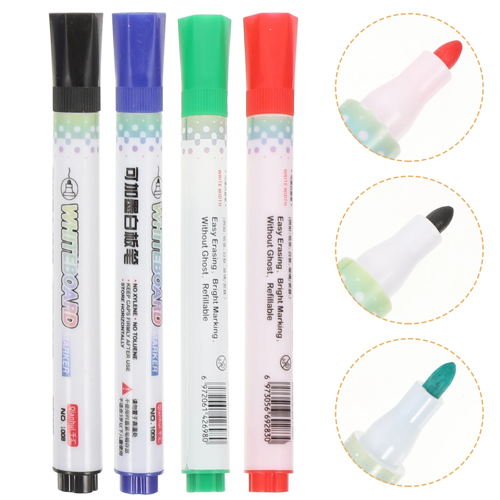 20 Pcs Whiteboard Marker Plastic Pens Smooth Writing Office Stationery Student Teacher Gift Home School Use
20 Pcs Whiteboard Marker Plastic Pens Smooth Writing Office Stationery Student Teacher Gift Home School Use