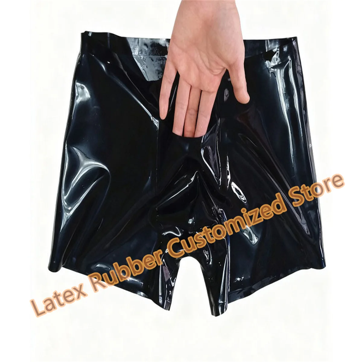 Women Latex Shorts Rubber Panties Underwear with Front Pocket Custom Made Halloween Cosplay Costumes
Women Latex Shorts Rubber Panties Underwear with Front Pocket Custom Made Halloween Cosplay Costumes