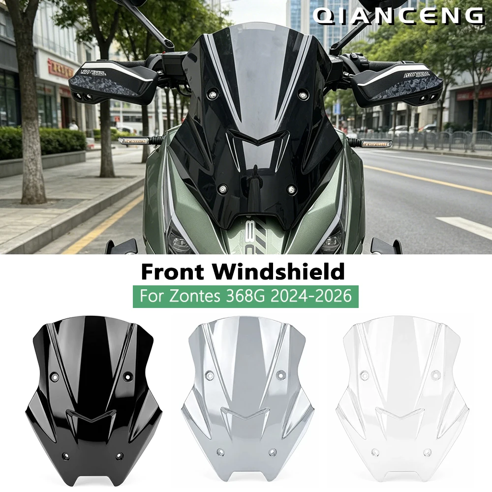 For Zontes 368G 368g 368 G 2024-2026 New Motorcycle Front Windshield Sport Touring Windsreen Wind Deflector Accessories
For Zontes 368G 368g 368 G 2024-2026 New Motorcycle Front Windshield Sport Touring Windsreen Wind Deflector Accessories