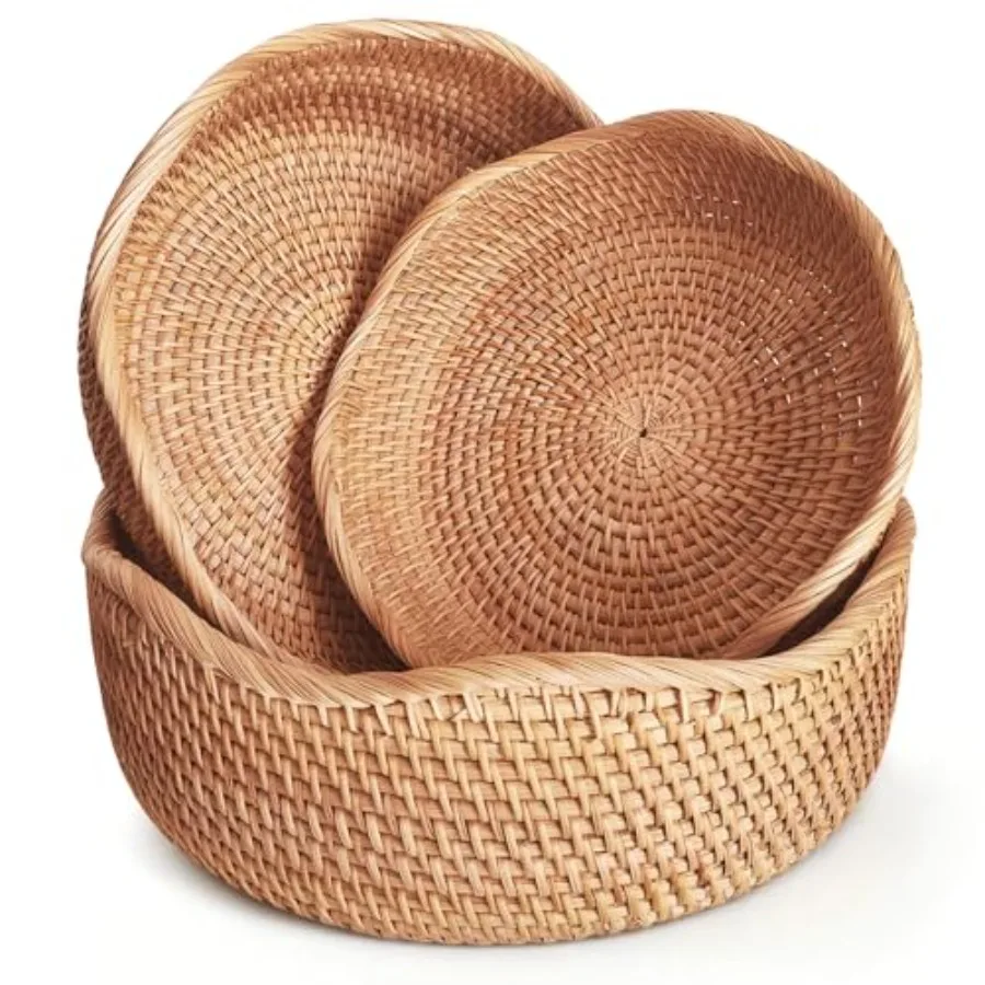 Artisanal Rattan Bread Baskets for Serving Natural Fruit Basket for Kitchen Counter Hand Woven Food Baskets Wicker Bread Basket
Artisanal Rattan Bread Baskets for Serving Natural Fruit Basket for Kitchen Counter Hand Woven Food Baskets Wicker Bread Basket