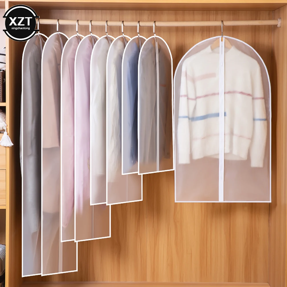 Clothes Hanging Dust Cover Wedding Dress Cover Suit Coat Storage Bag Garment Bags Organizer Wardrobe Clothing Transparent Bag
Clothes Hanging Dust Cover Wedding Dress Cover Suit Coat Storage Bag Garment Bags Organizer Wardrobe Clothing Transparent Bag