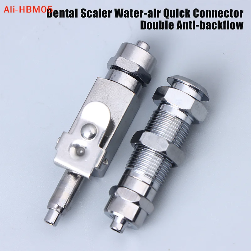 (HB05)Dental Air Water Quick Connector Anti-Retraction For Ultrasonic Scaler Stainless Steel Dentist Accessories
(HB05)Dental Air Water Quick Connector Anti-Retraction For Ultrasonic Scaler Stainless Steel Dentist Accessories