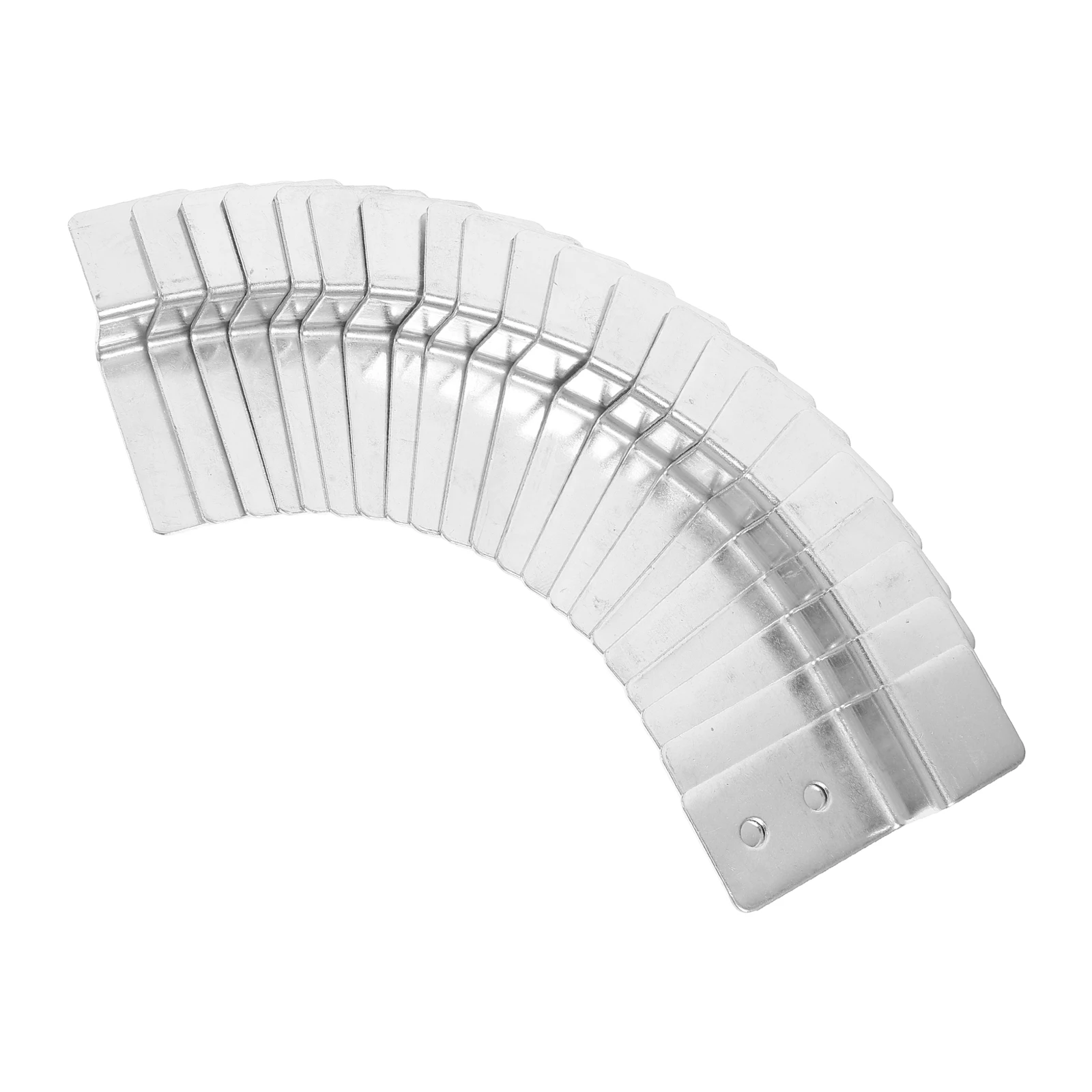 20 Pcs Picture Frame Corner Brackets Stainless Steel Reliable Metal Accessories Picture Framing Supplies Canvas Clips 
20 Pcs Picture Frame Corner Brackets Stainless Steel Reliable Metal Accessories Picture Framing Supplies Canvas Clips