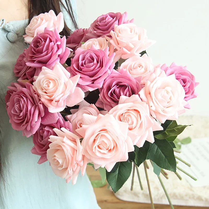 10pcs Rose Artificial Flowers Latex Real Touch Rose for Wedding Home Party Decor Shooting Prop Fake Rose Flowers
10pcs Rose Artificial Flowers Latex Real Touch Rose for Wedding Home Party Decor Shooting Prop Fake Rose Flowers