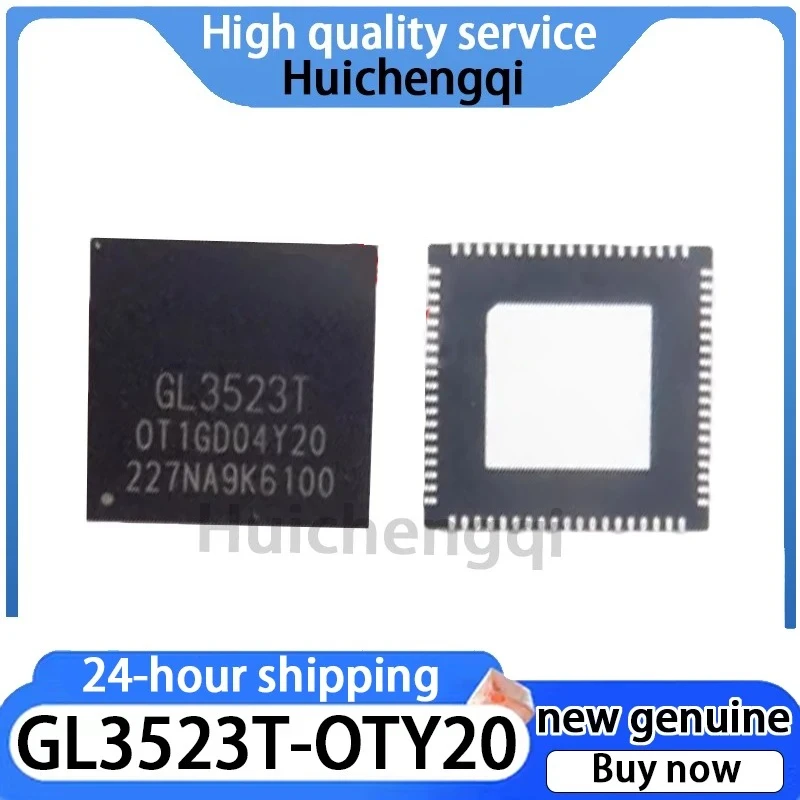 1PCS GL3523T-OTY20 Silk Screen GL3523T Packaged QFN76 USB Microcontroller Chip
1PCS GL3523T-OTY20 Silk Screen GL3523T Packaged QFN76 USB Microcontroller Chip