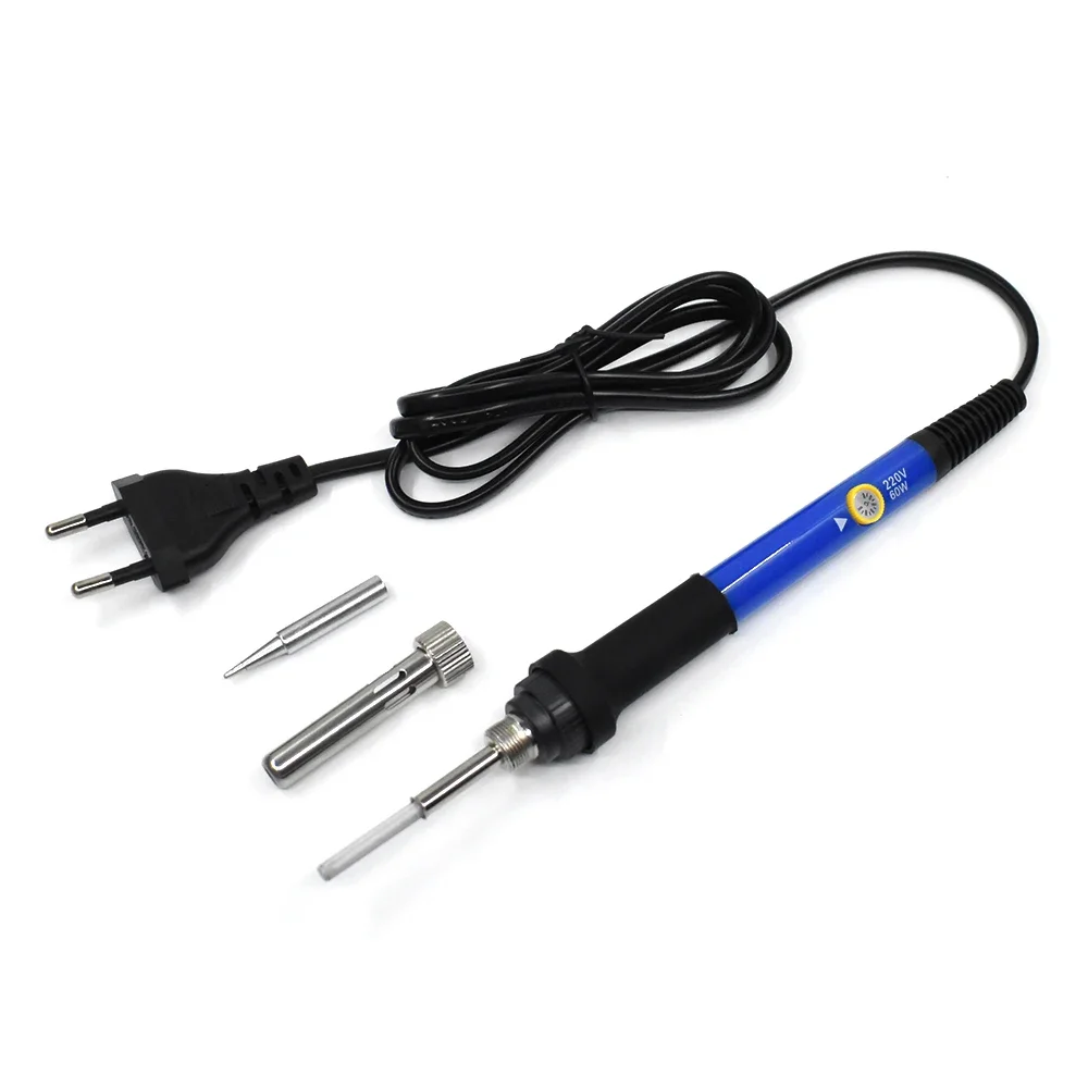 Adjustable Temperature Electric Soldering Iron 220V 60W Welding Solder Rework Station Heat Pencil Tips Repair Tool
Adjustable Temperature Electric Soldering Iron 220V 60W Welding Solder Rework Station Heat Pencil Tips Repair Tool
