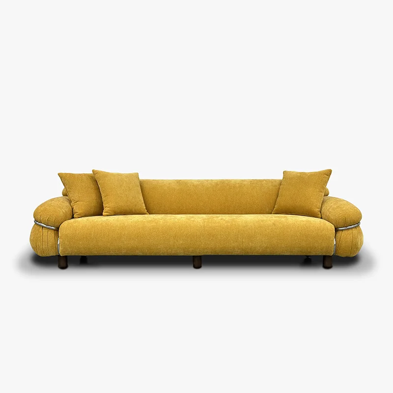Sofa steel teeth sofa minimalist Internet celebrity designer creative living room home cream style fabric sofa
Sofa steel teeth sofa minimalist Internet celebrity designer creative living room home cream style fabric sofa