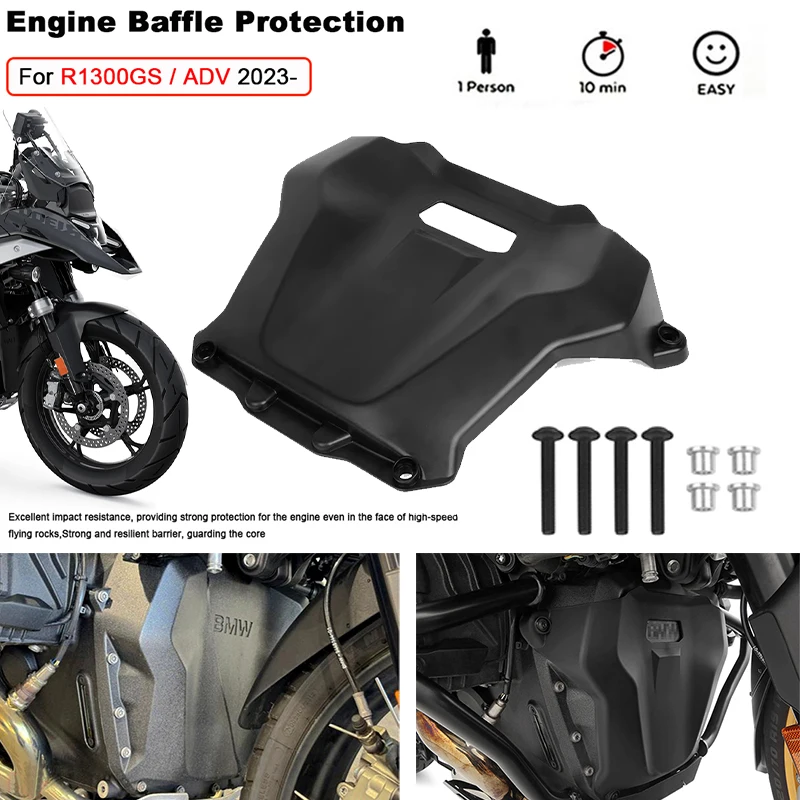 Motorcycle Front Engine Guard Baffle Protection Cover For BMW R1300GS R1300 GS R 1300 GS 2023-2024 2025 Engine Housing Protector
Motorcycle Front Engine Guard Baffle Protection Cover For BMW R1300GS R1300 GS R 1300 GS 2023-2024 2025 Engine Housing Protector