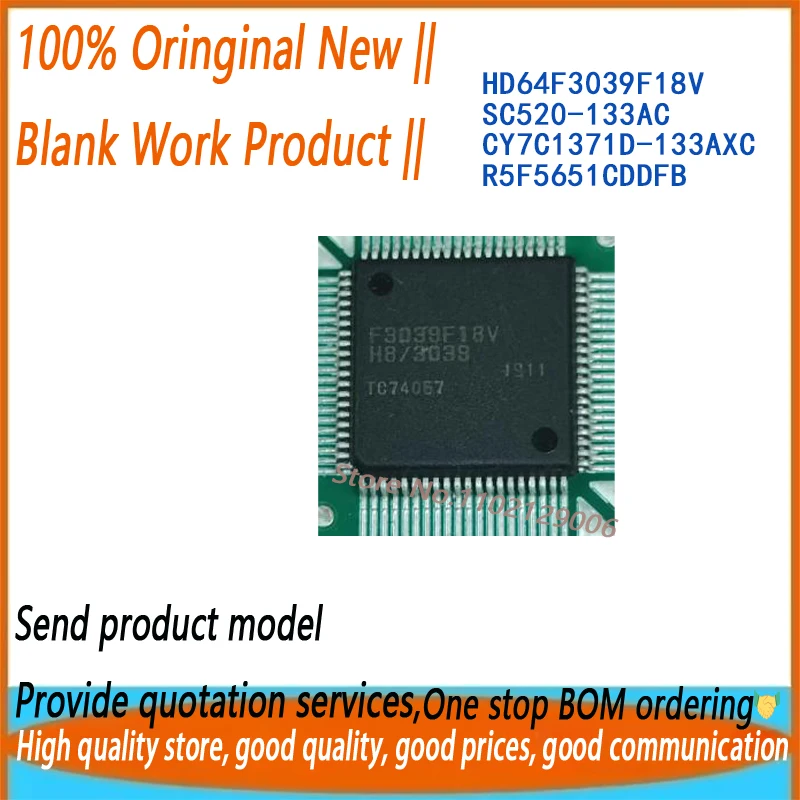 1 шт./лот HD64F3039F18V HD64F3039F18 F3039F18V новый оригинал
1 шт./лот HD64F3039F18V HD64F3039F18 F3039F18V новый оригинал