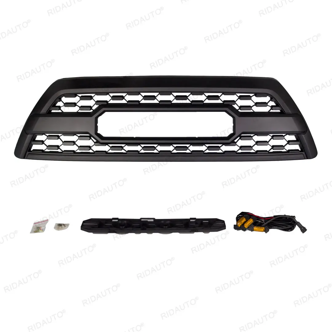 Black Front Grille Bumper Grille Fit For TOYOTA 4RUNNER 2006-2009 With Led Light
Black Front Grille Bumper Grille Fit For TOYOTA 4RUNNER 2006-2009 With Led Light