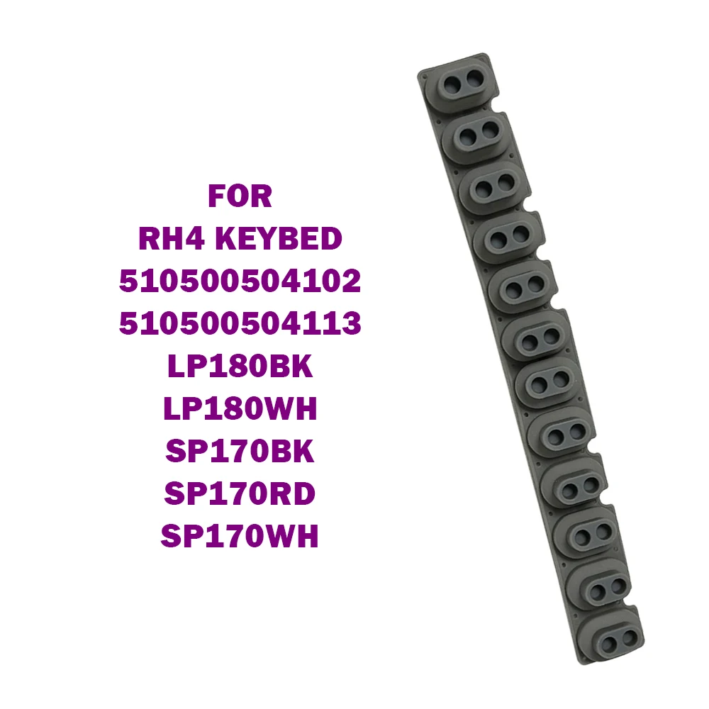 FOR Korg RH4 LP180BK LP180WH SP170BK SP170RD SP170WH Conductive Rubber Adhesive Keyboard Mats Rubber Mats
FOR Korg RH4 LP180BK LP180WH SP170BK SP170RD SP170WH Conductive Rubber Adhesive Keyboard Mats Rubber Mats