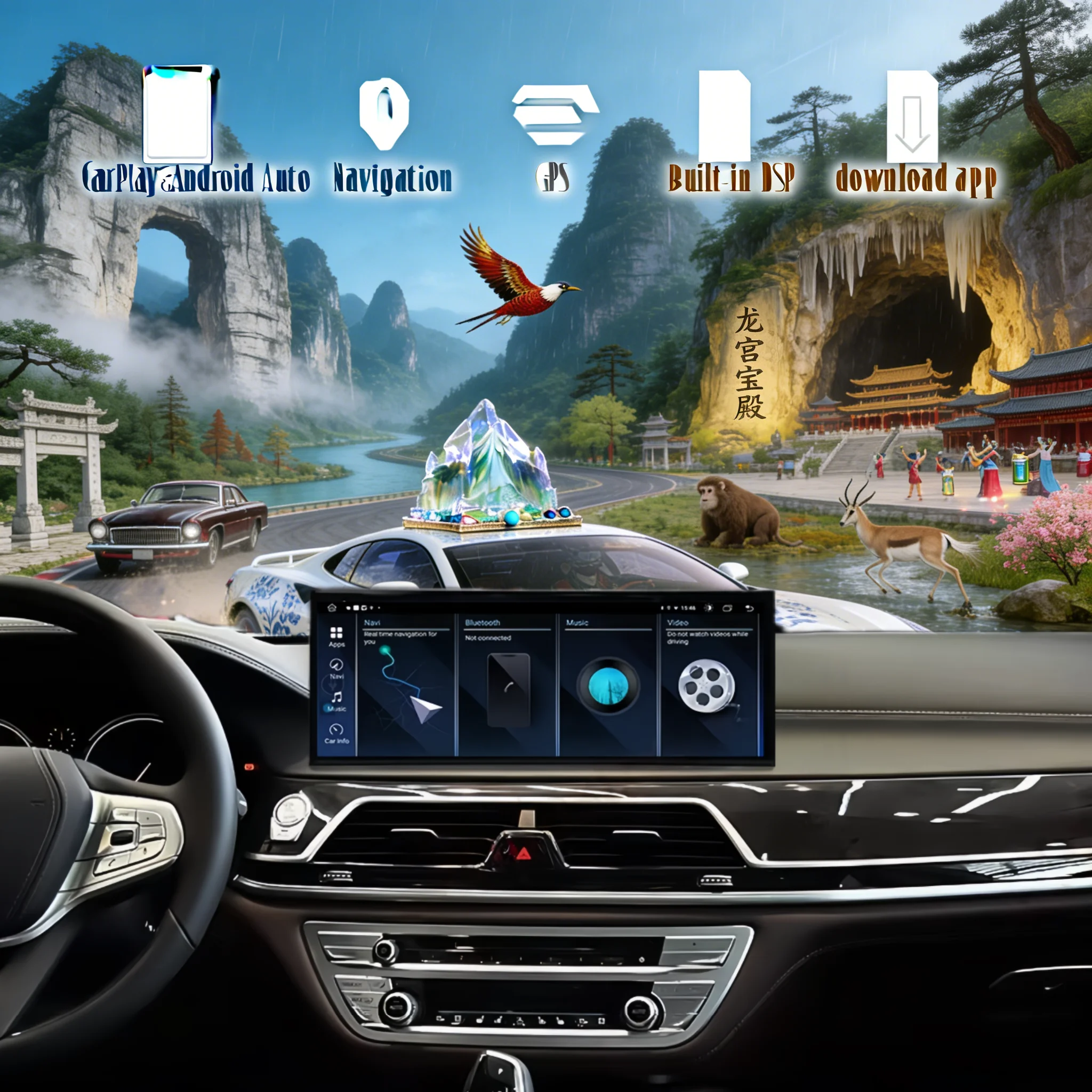 15.8" Android 14 CarPlay Auto For BMW 7 Series F01 F02 F03 F04 2009-2017 Screen Car Radio GPS Multimedia Stereo Player Head Unit
15.8" Android 14 CarPlay Auto For BMW 7 Series F01 F02 F03 F04 2009-2017 Screen Car Radio GPS Multimedia Stereo Player Head Unit