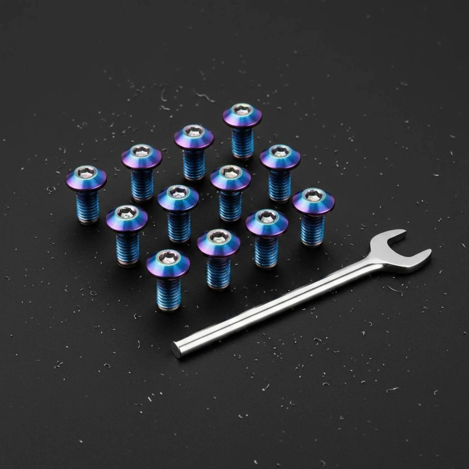 12 Pieces Bike Disc Bolts Sturdy and Long-Lasting 5mm T25 Hex Screws for Mountain Bikers
12 Pieces Bike Disc Bolts Sturdy and Long-Lasting 5mm T25 Hex Screws for Mountain Bikers