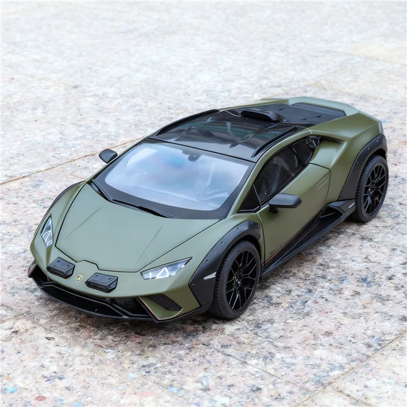 1:18 Lamborghini Huracan Sterrato Alloy Super Sports Car Model Diecast Metal Racing Vehicles Car Model Sound Light Kids Toy Gift
1:18 Lamborghini Huracan Sterrato Alloy Super Sports Car Model Diecast Metal Racing Vehicles Car Model Sound Light Kids Toy Gift