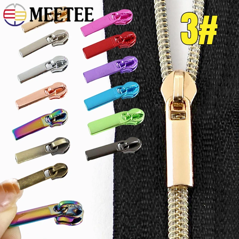 10/20Pcs Meetee 3# Nylon Zipper Slider Garment Decor Zippers Puller Multiple Color Bag Zip Head Repair Kit DIY Sewing Accessory
10/20Pcs Meetee 3# Nylon Zipper Slider Garment Decor Zippers Puller Multiple Color Bag Zip Head Repair Kit DIY Sewing Accessory