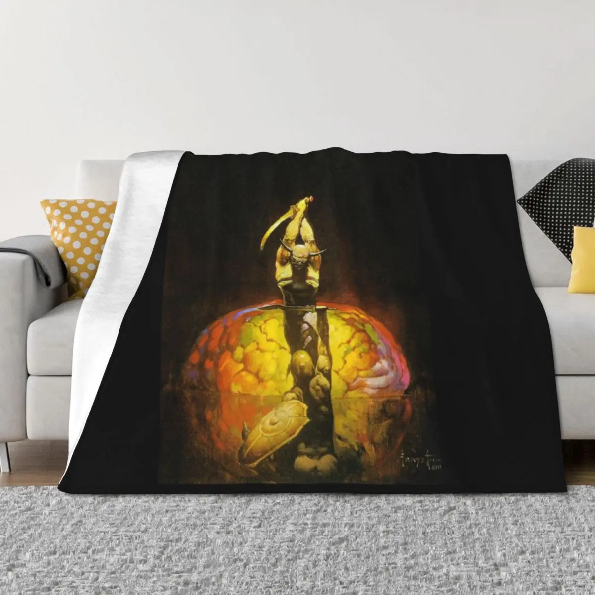 Frank Frazetta Throw Blanket Cute Plaid Soft Soft Beds Thermals For Travel Blankets
Frank Frazetta Throw Blanket Cute Plaid Soft Soft Beds Thermals For Travel Blankets