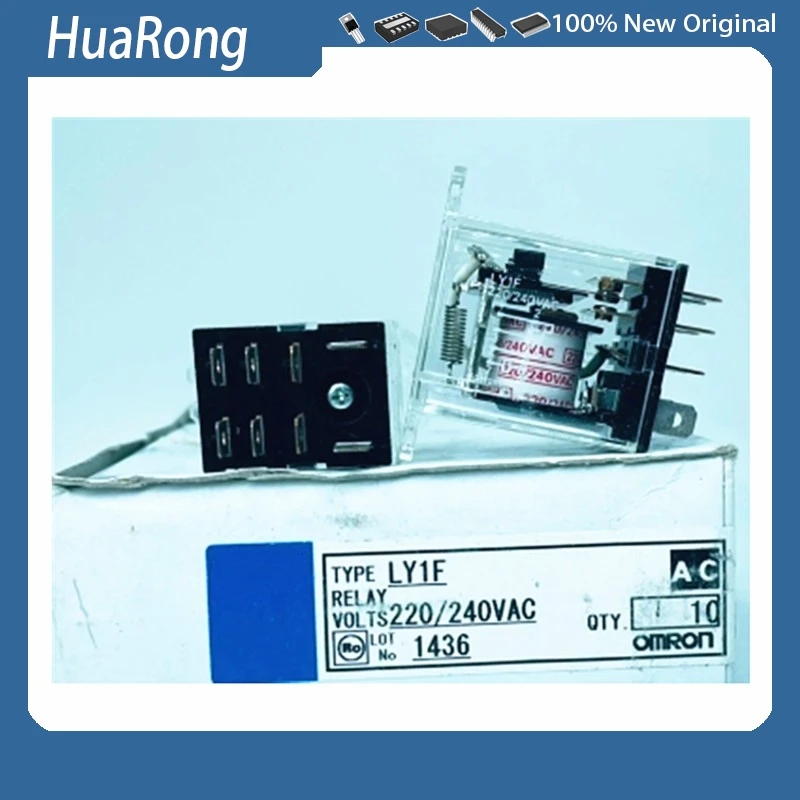1Pcs/Lot LY1F 220/240VAC 8PIN
1Pcs/Lot LY1F 220/240VAC 8PIN