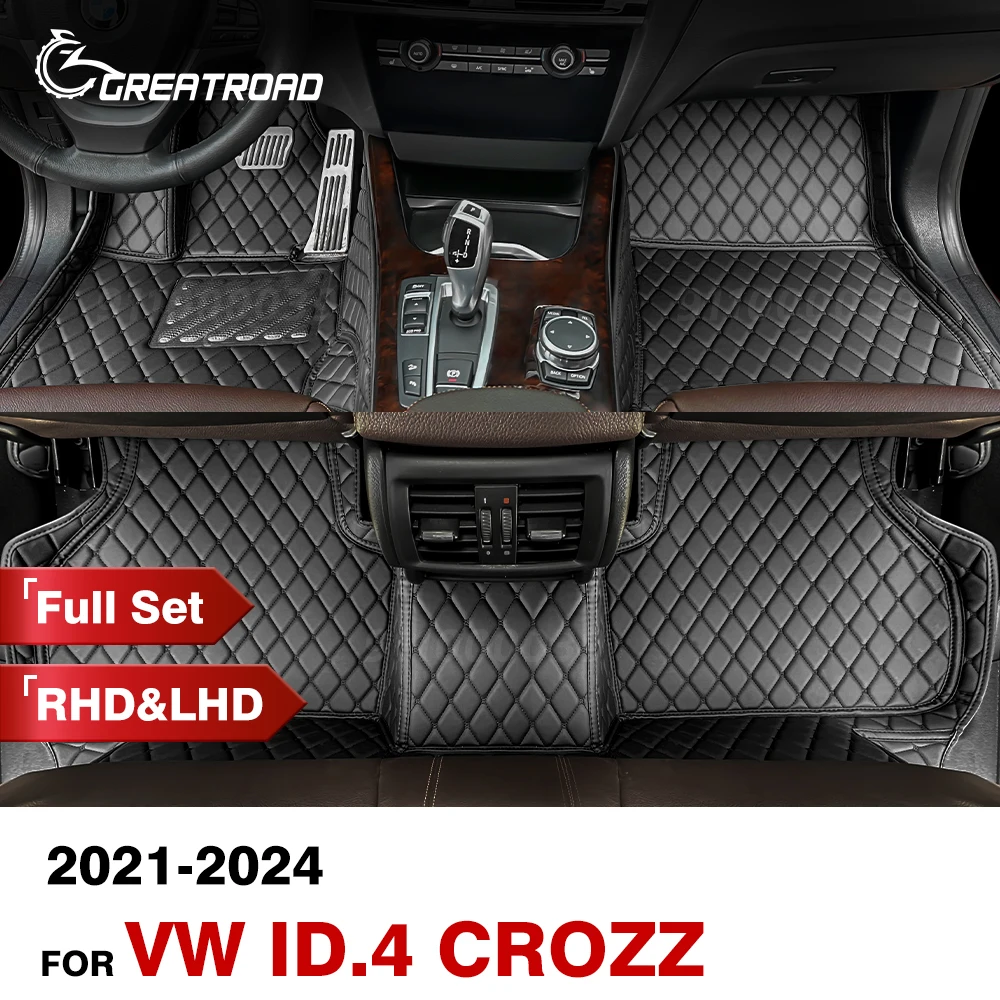 Car Floor Mat For Volkswagen ID.4 Crozz 2021 2022 2023 2024 Custom Foot Pads Auto Carpet Cover Interior Accessories
Car Floor Mat For Volkswagen ID.4 Crozz 2021 2022 2023 2024 Custom Foot Pads Auto Carpet Cover Interior Accessories