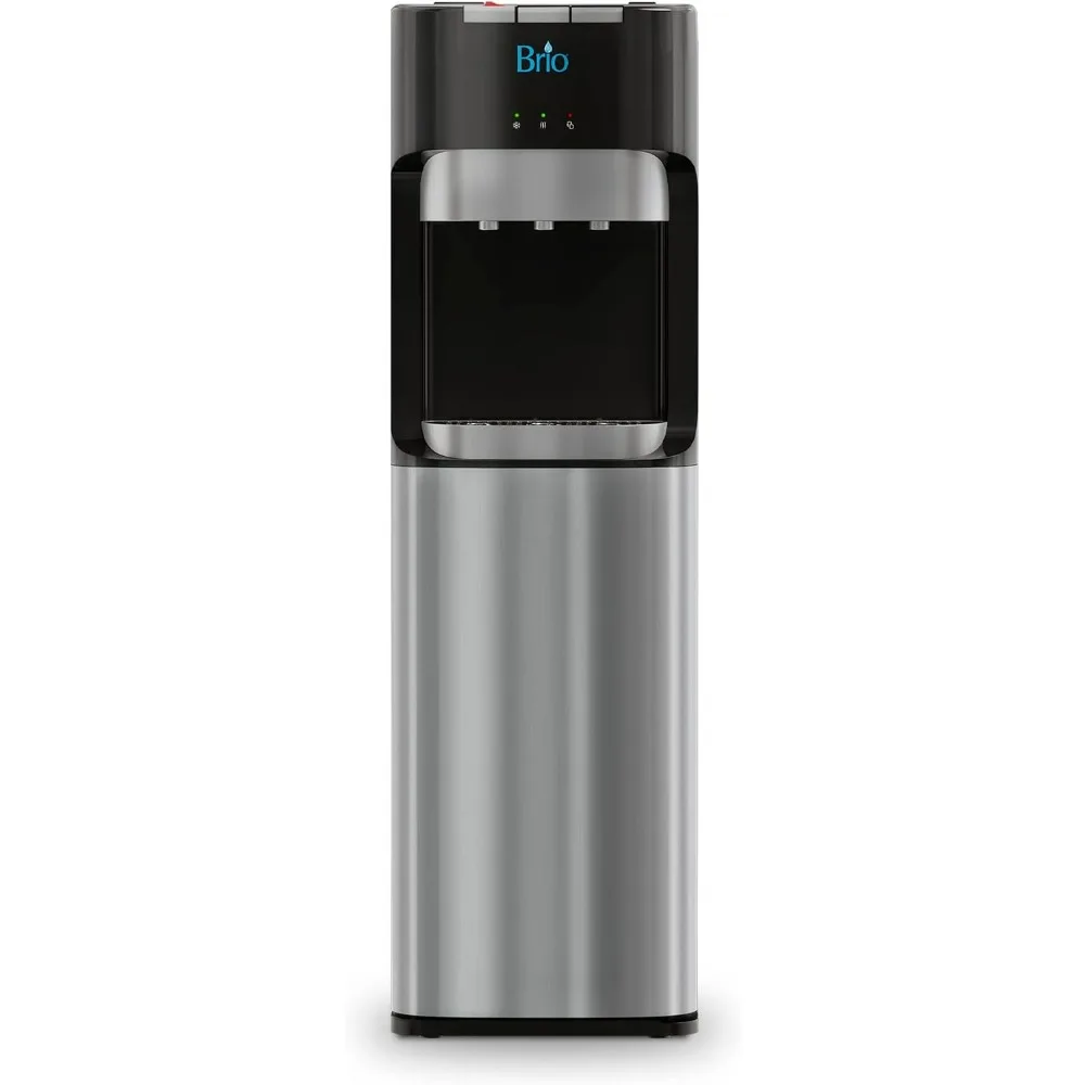 Bottom Loading Water Cooler Dispenser for 5 Gallon Bottles - 3 Temperatures with Hot, Room & Cold Spouts, Child Safety Lock
Bottom Loading Water Cooler Dispenser for 5 Gallon Bottles - 3 Temperatures with Hot, Room & Cold Spouts, Child Safety Lock