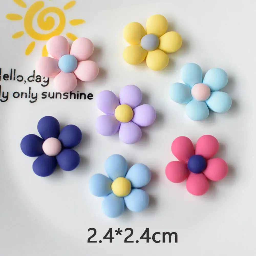 10 Pieces of Cute Multifunctional Small Flower Resin Handmade DIY Gift Hair Clips Phone Cases Clothing DIY Accessories
10 Pieces of Cute Multifunctional Small Flower Resin Handmade DIY Gift Hair Clips Phone Cases Clothing DIY Accessories