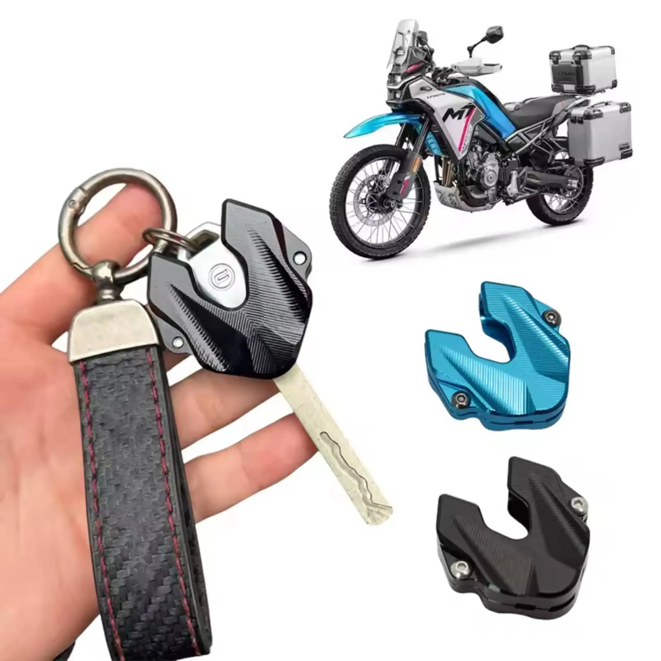 Motorcycle Accessories Key Case Cover & Key Chain For CFMOTO 675SR 675NK 675 SS SR-R 450 SR MT 650MT 700MT 800MT 2024 2025 2026
Motorcycle Accessories Key Case Cover & Key Chain For CFMOTO 675SR 675NK 675 SS SR-R 450 SR MT 650MT 700MT 800MT 2024 2025 2026