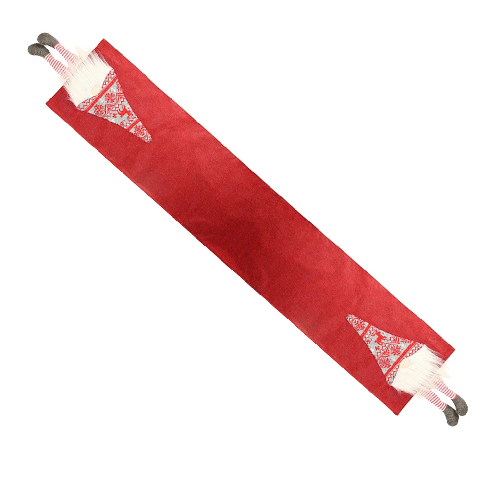 Festive Christmas Table Runner Red Xmas Party Supplies Exquisite Detail Desktop Table Decor Elegant Design for Holidays
Festive Christmas Table Runner Red Xmas Party Supplies Exquisite Detail Desktop Table Decor Elegant Design for Holidays