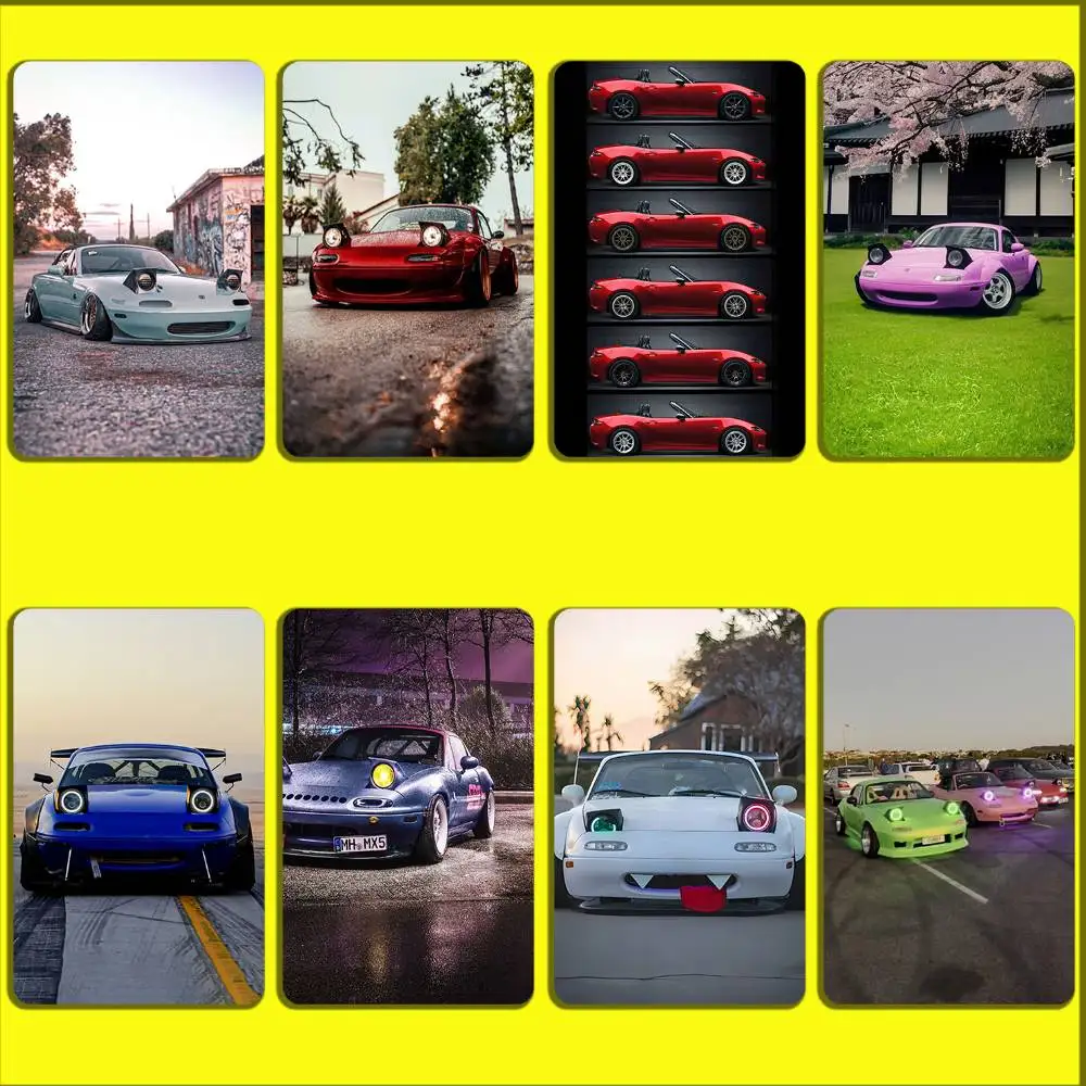 Cool M-Miata Car M-MX5 Card Stickers For Debit Bank Credit Cards Metro Bus Pass Sticker Decoration Cover 4PCS Card Skin
Cool M-Miata Car M-MX5 Card Stickers For Debit Bank Credit Cards Metro Bus Pass Sticker Decoration Cover 4PCS Card Skin