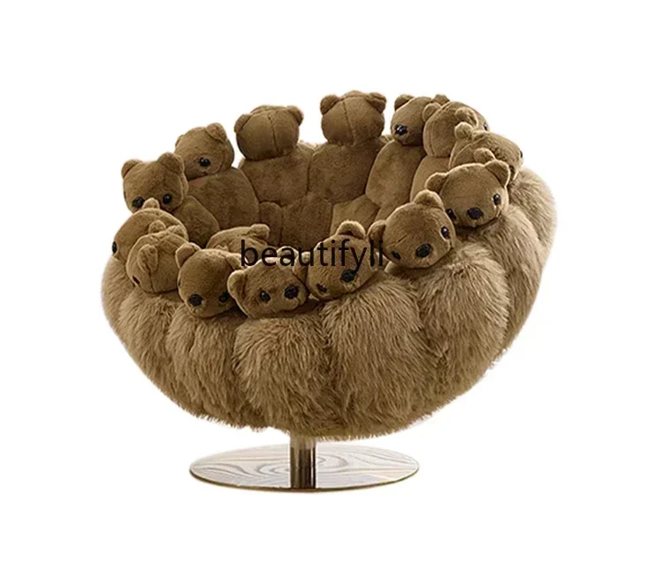 Italian light luxury rotating single leisure chair, creative animal lazy chair, living room balcony, sofa chair
Italian light luxury rotating single leisure chair, creative animal lazy chair, living room balcony, sofa chair
