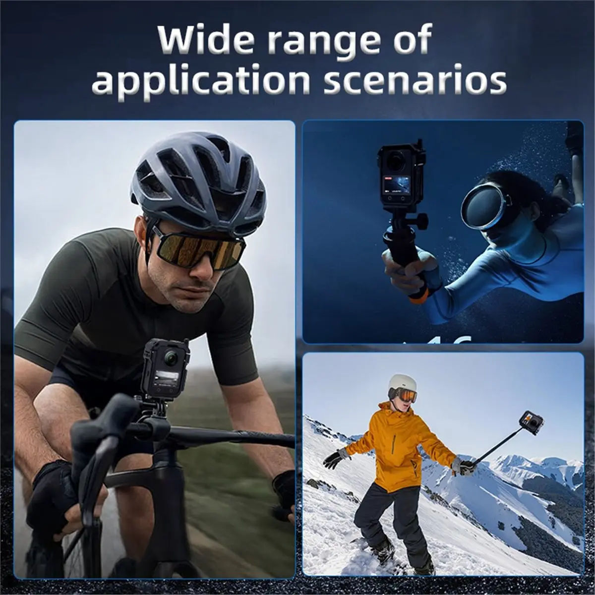 Защитная рамка N94R для DJI Osmo 360 с горизонтальной подставкой для камеры и креплением с резьбой 1/4 дюйма
Защитная рамка N94R для DJI Osmo 360 с горизонтальной подставкой для камеры и креплением с резьбой 1/4 дюйма