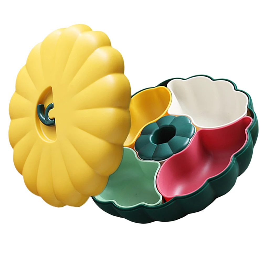 Creative Pumpkin Snack Box Tray Yellow Plastic Serving Platter Reusable Storage Container Fruit Trays Party Picnic Home Office
Creative Pumpkin Snack Box Tray Yellow Plastic Serving Platter Reusable Storage Container Fruit Trays Party Picnic Home Office
