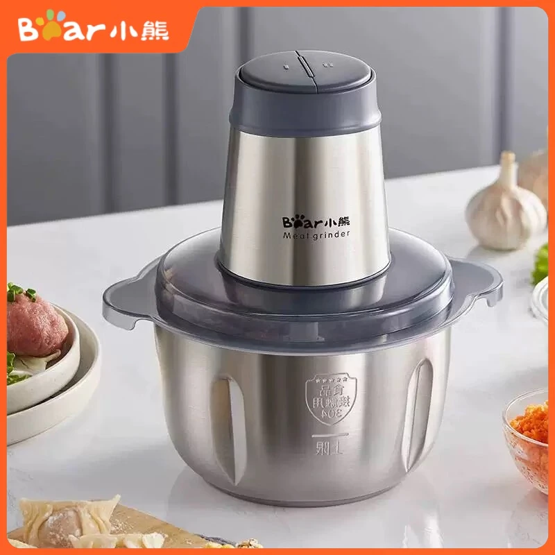 Bear Household Meat Grinder Electric Food Mixer Stainles Steel Small Vegetable Grinder Dumpling Meat Filling Mixer Garlic Beater
Bear Household Meat Grinder Electric Food Mixer Stainles Steel Small Vegetable Grinder Dumpling Meat Filling Mixer Garlic Beater