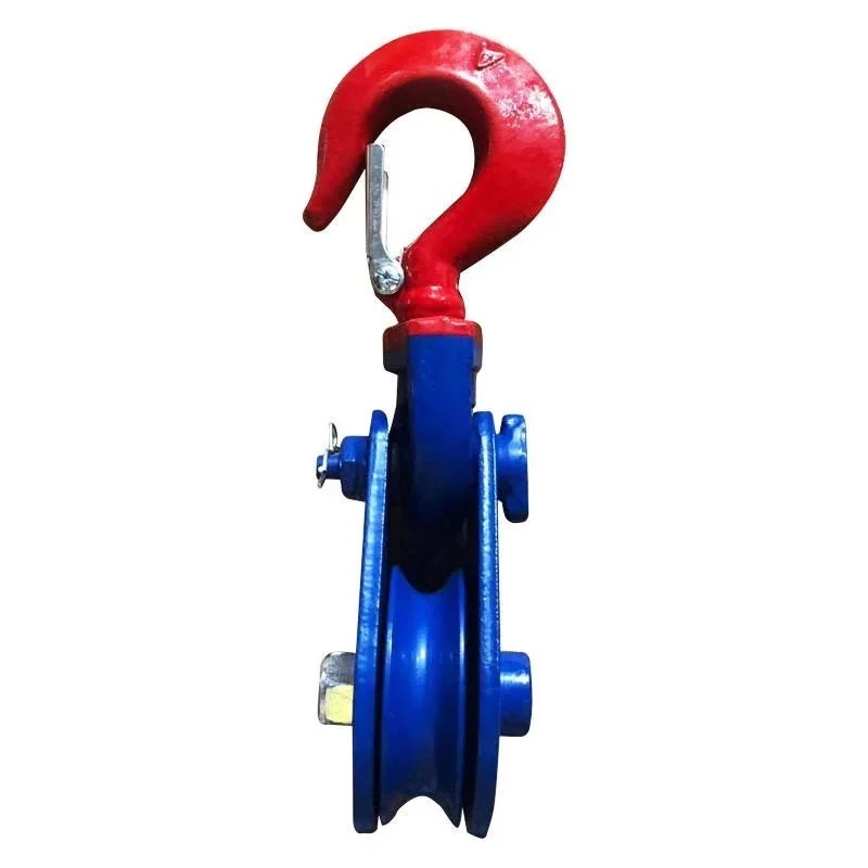 【2026】H418 Heavy D uty Type 10 Inches 8 Ton Wire Rope Single Sheave Pulley With Hook
【2026】H418 Heavy D uty Type 10 Inches 8 Ton Wire Rope Single Sheave Pulley With Hook