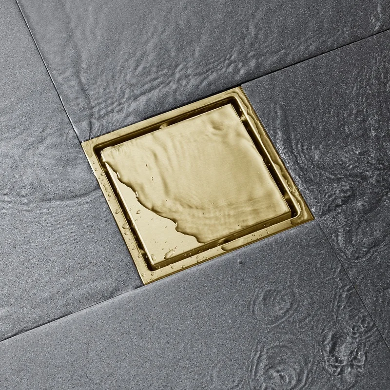 6 Inch Square Shower Drain Floor Outlet
6 Inch Square Shower Drain Floor Outlet